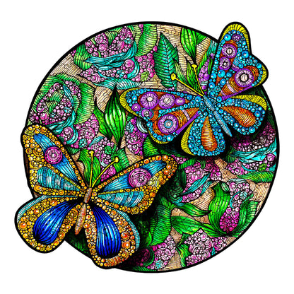 Butterfly Wooden Jigsaw Puzzle