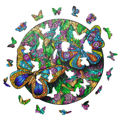 Butterfly Wooden Jigsaw Puzzle