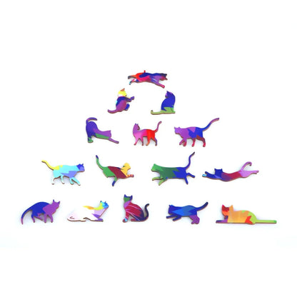 Cat Wooden Jigsaw Puzzle