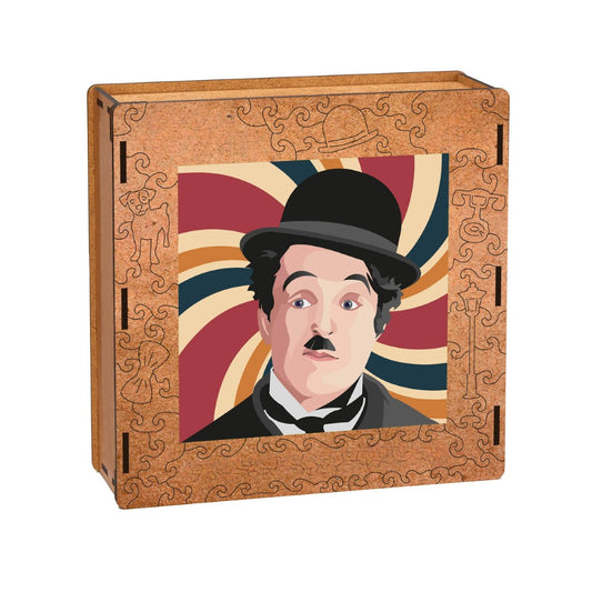 Classic Film Puzzle Set Featuring Comedy Legend