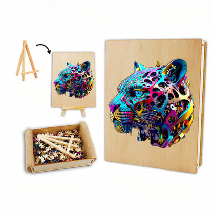 Cheetah Wooden Jigsaw Puzzle