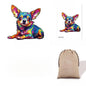 Chihuahua Dog Wooden Jigsaw Puzzle