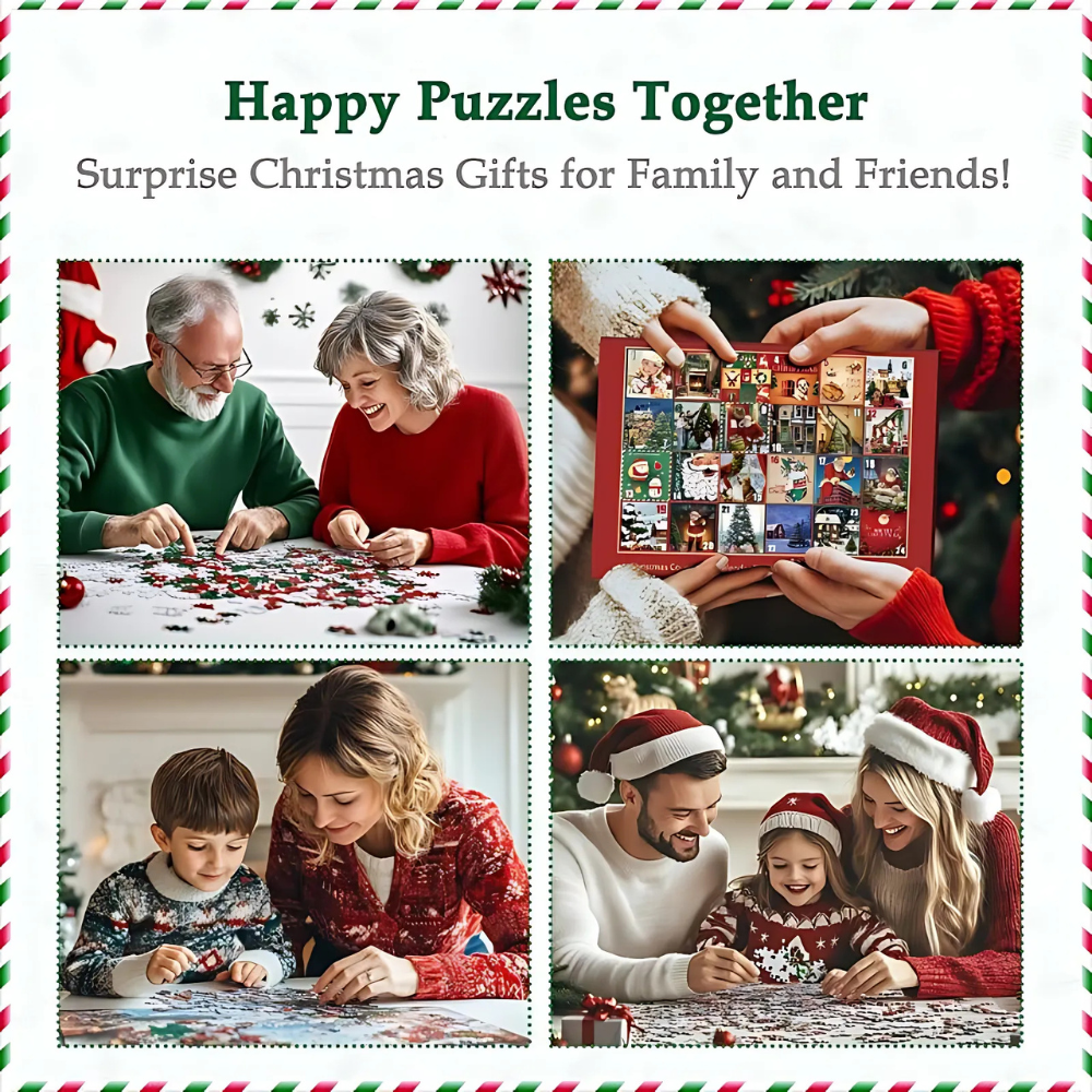 Christmas Countdown Jigsaw Puzzle Advent Calendar