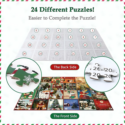 Christmas Countdown Jigsaw Puzzle Advent Calendar