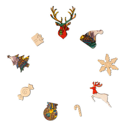 Christmas Wooden Jigsaw Puzzle