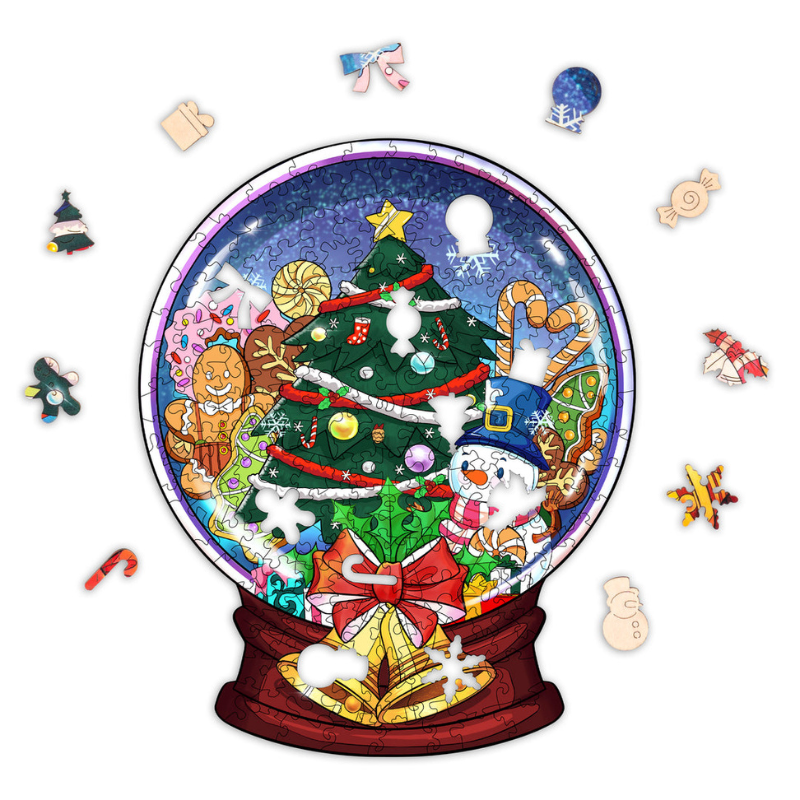 Crystal Ball Wooden Jigsaw Puzzle