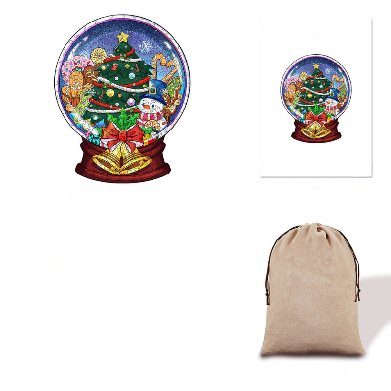 Crystal Ball Wooden Jigsaw Puzzle