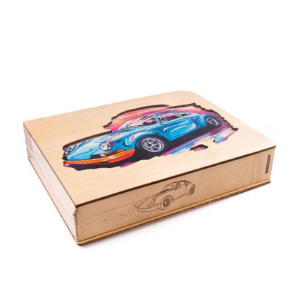 Sports Car Wooden Jigsaw Puzzle