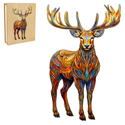 Deer Wooden Jigsaw Puzzle