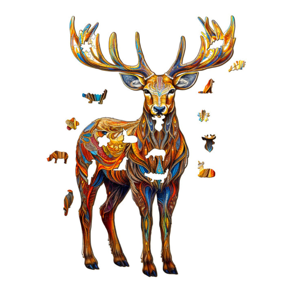 Deer Wooden Jigsaw Puzzle