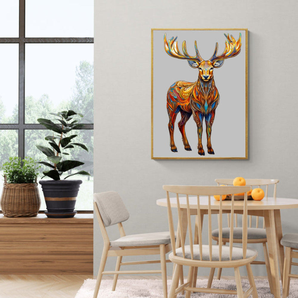 Deer Wooden Jigsaw Puzzle