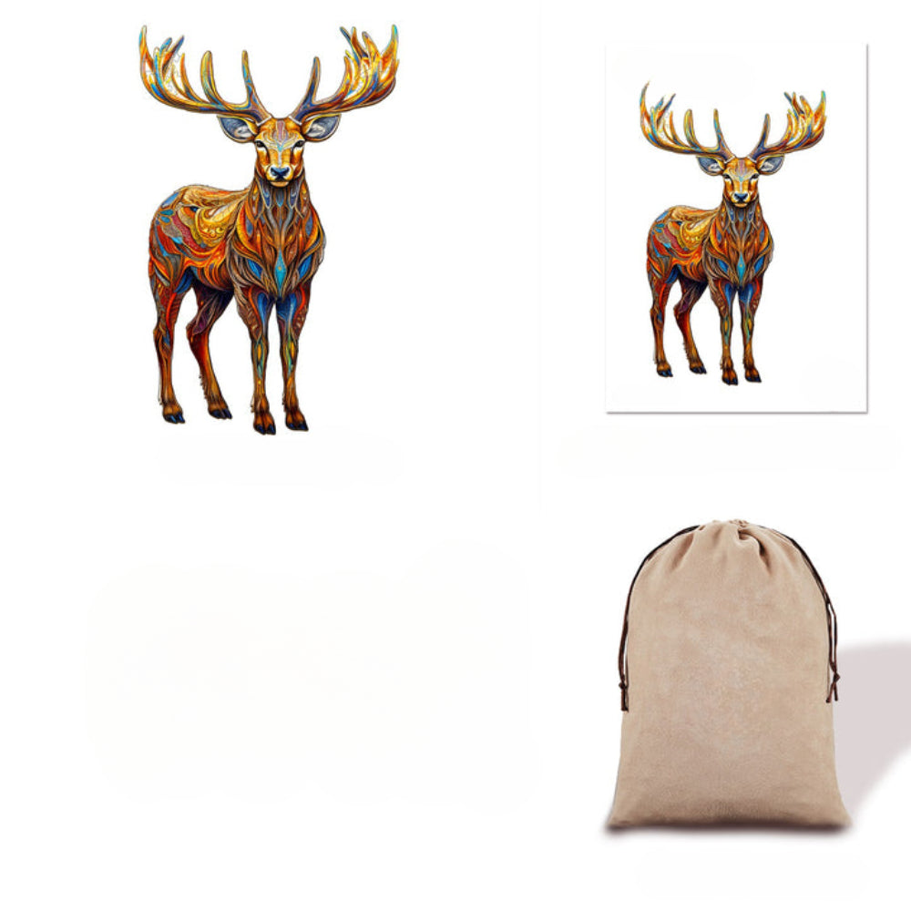 Deer Wooden Jigsaw Puzzle