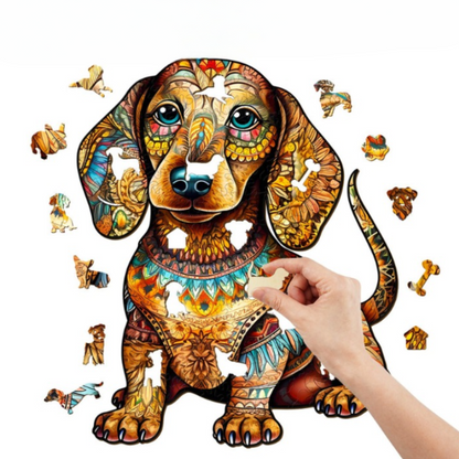 Dog Wooden Jigsaw Puzzle