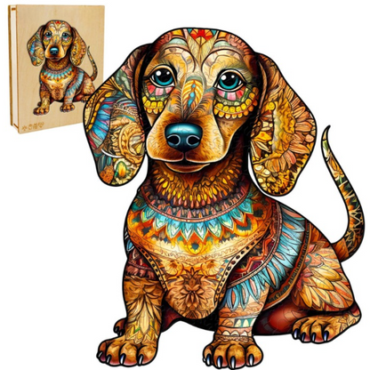 Dog Wooden Jigsaw Puzzle