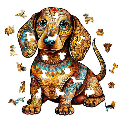 Dog Wooden Jigsaw Puzzle