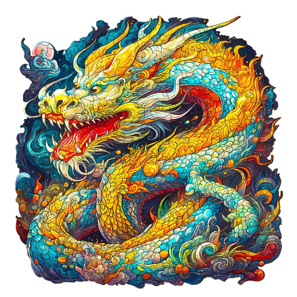 Dragon Wooden Jigsaw Puzzle