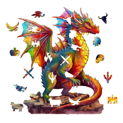 Dragon Wooden Jigsaw Puzzle