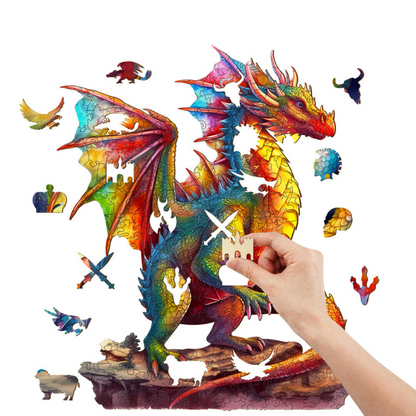 Dragon Wooden Jigsaw Puzzle