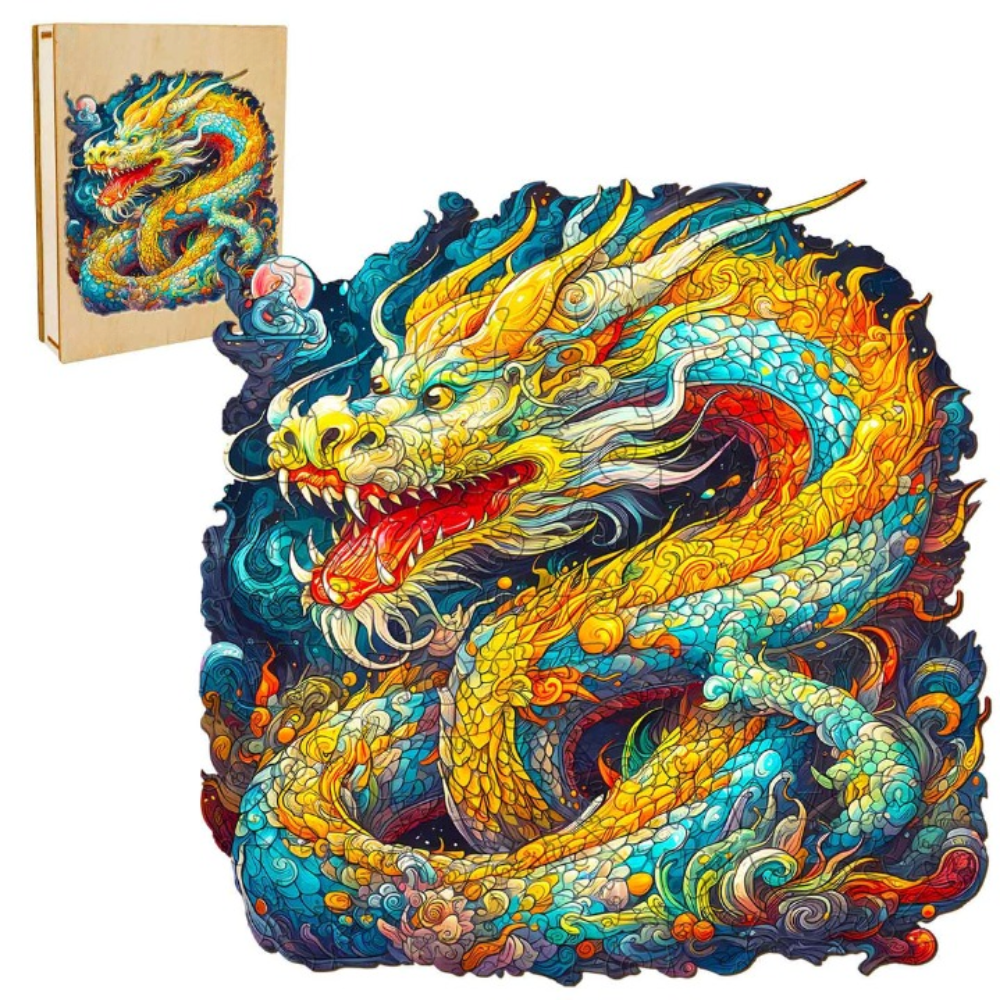 Dragon Wooden Puzzle