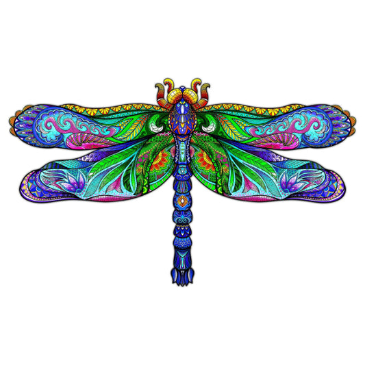 Dragonfly Wooden Jigsaw Puzzle