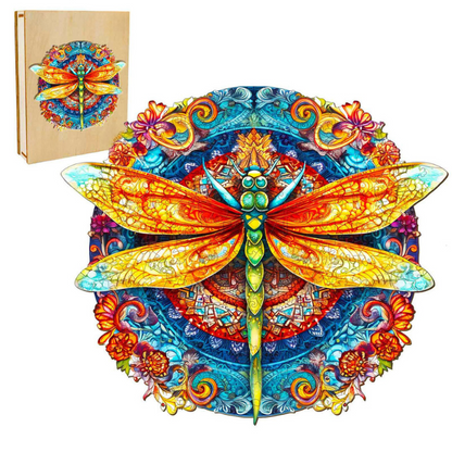 Dragonfly Wooden Jigsaw Puzzle