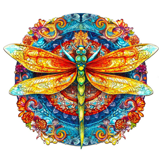 Dragonfly Wooden Jigsaw Puzzle