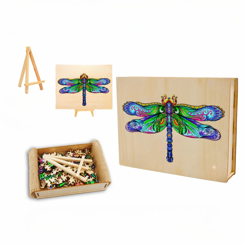 Dragonfly Wooden Jigsaw Puzzle
