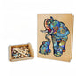 Elephant Family Wooden Jigsaw Puzzle