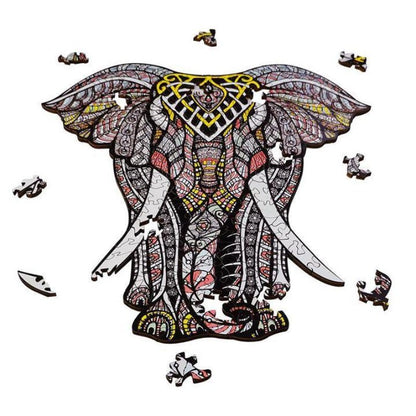 Elephant Wooden Jigsaw Puzzle