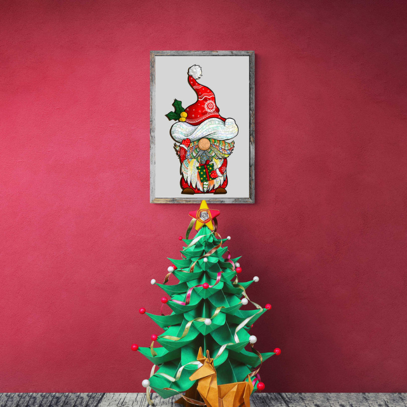 Enchanting Christmas Goblin Wooden Jigsaw Puzzle