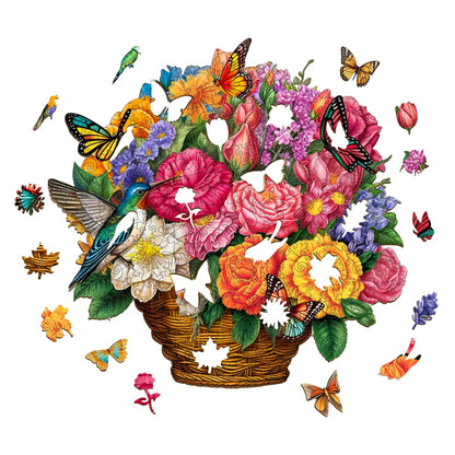 Flower Basket Jigsaw Puzzle