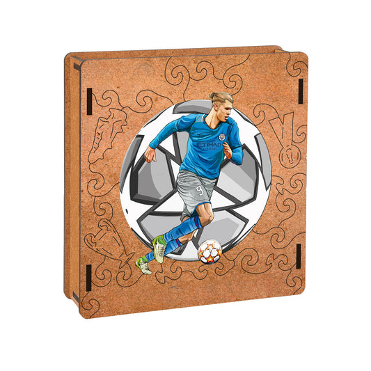 70 Pieces Football Player Action Puzzle Set