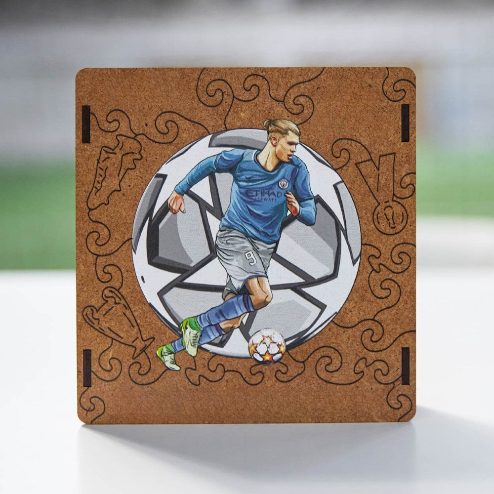 70 Pieces Football Player Action Puzzle Set