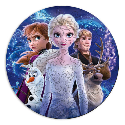 Frozen Character 50 Pieces Puzzle Set