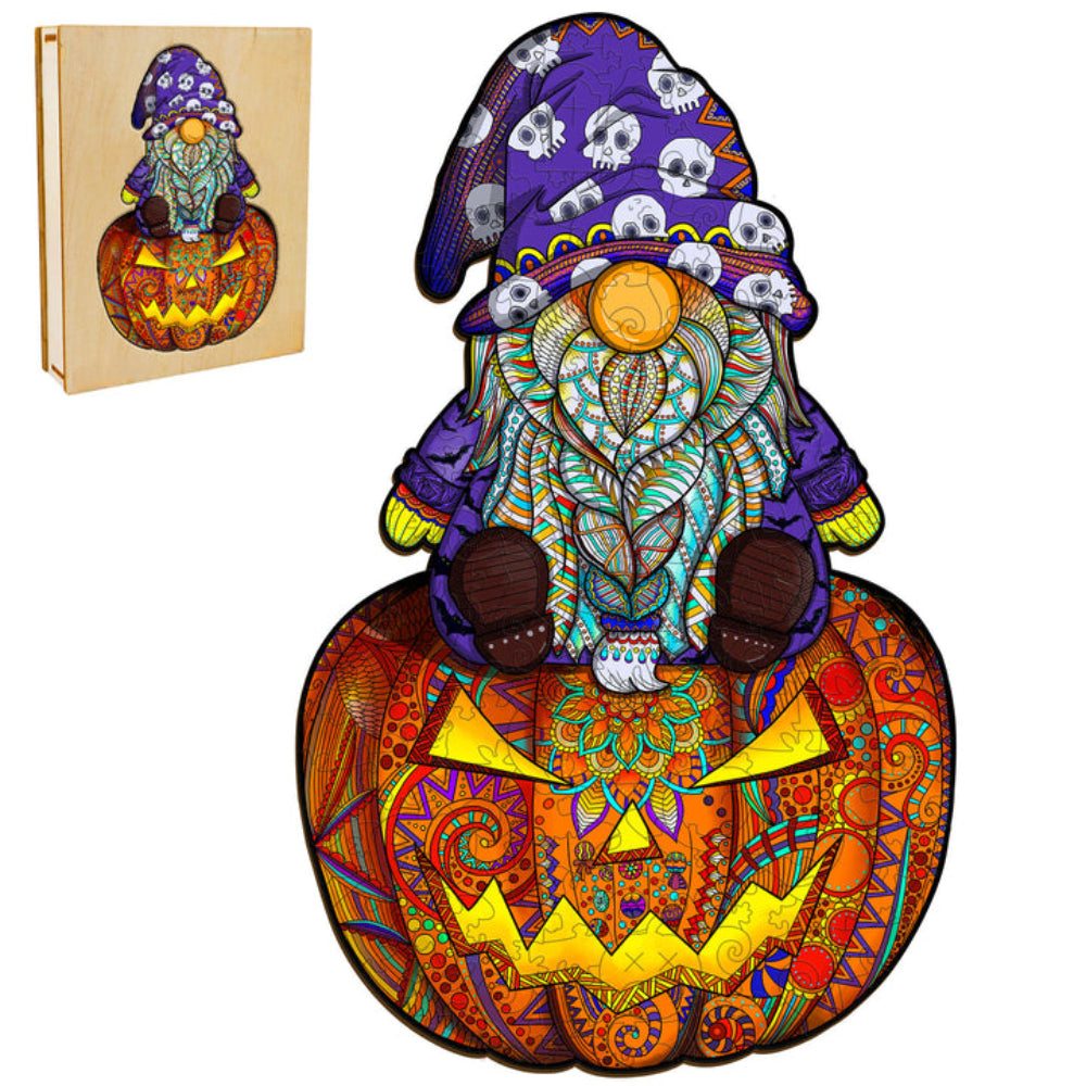 Goblin Halloween Wooden Puzzle