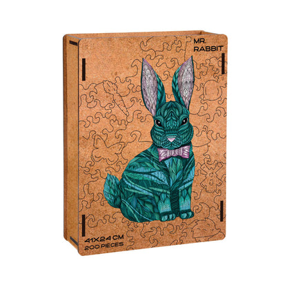 Rabbit Wooden Jigsaw Puzzle