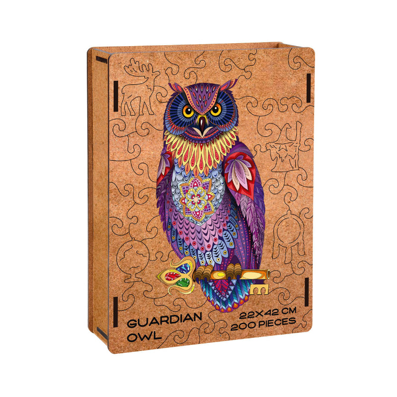 Artistic Owl Jigsaw Puzzle