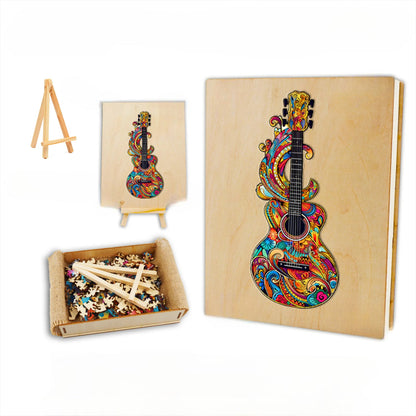 Guitar Wooden Jigsaw Puzzle