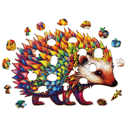 Hedgehog Wooden Jigsaw Puzzle