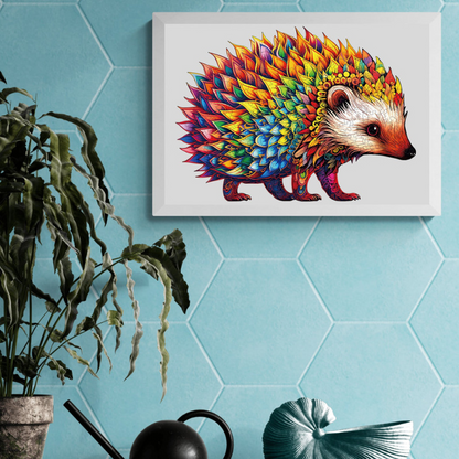 Hedgehog Wooden Jigsaw Puzzle