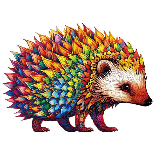 Hedgehog Wooden Jigsaw Puzzle