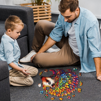 Hedgehog Wooden Jigsaw Puzzle