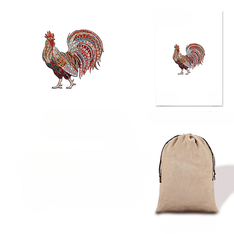 Hen Wooden Jigsaw Puzzle