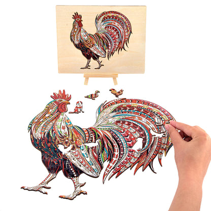 Hen Wooden Jigsaw Puzzle