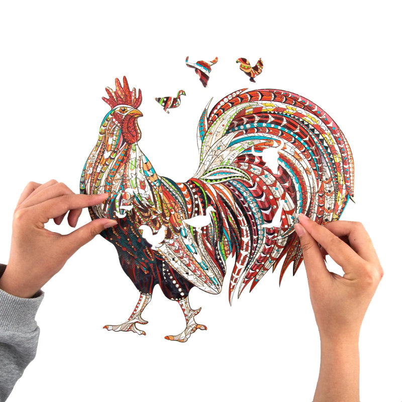 Hen Wooden Jigsaw Puzzle