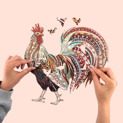 Hen Wooden Jigsaw Puzzle