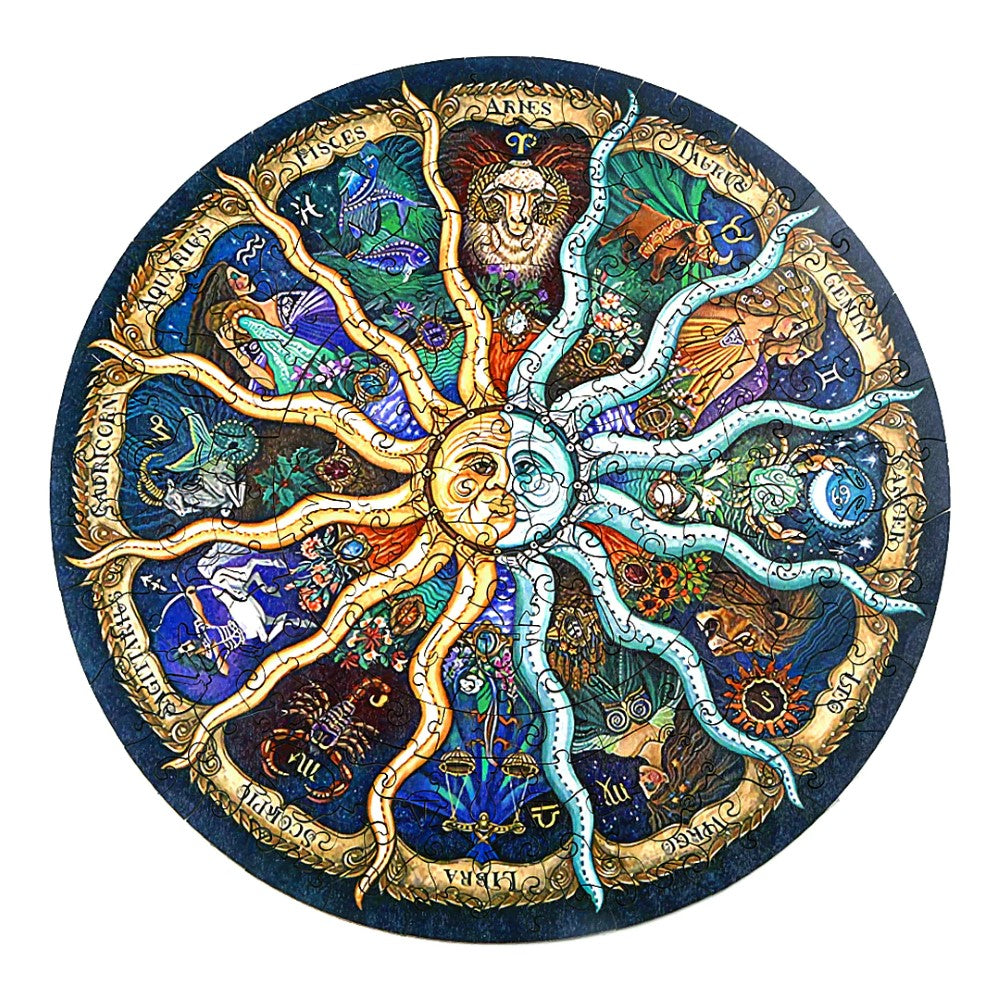 Horoscope Wooden Jigsaw Puzzle