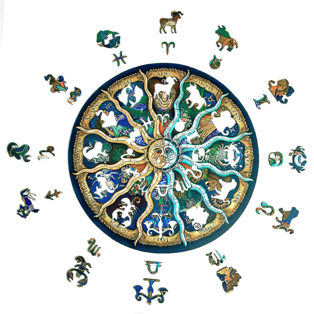 Horoscope Wooden Jigsaw Puzzle