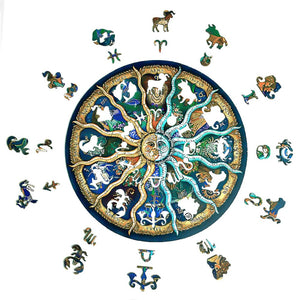 Horoscope Wooden Jigsaw Puzzle