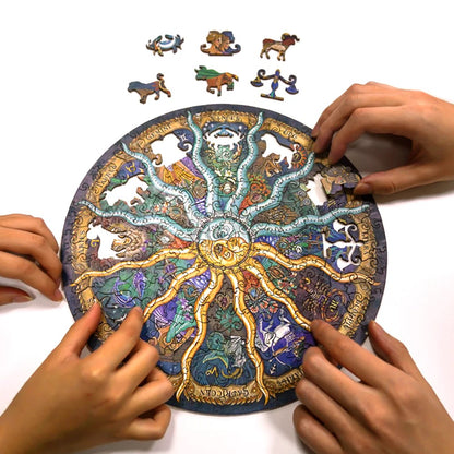 Horoscope Wooden Jigsaw Puzzle